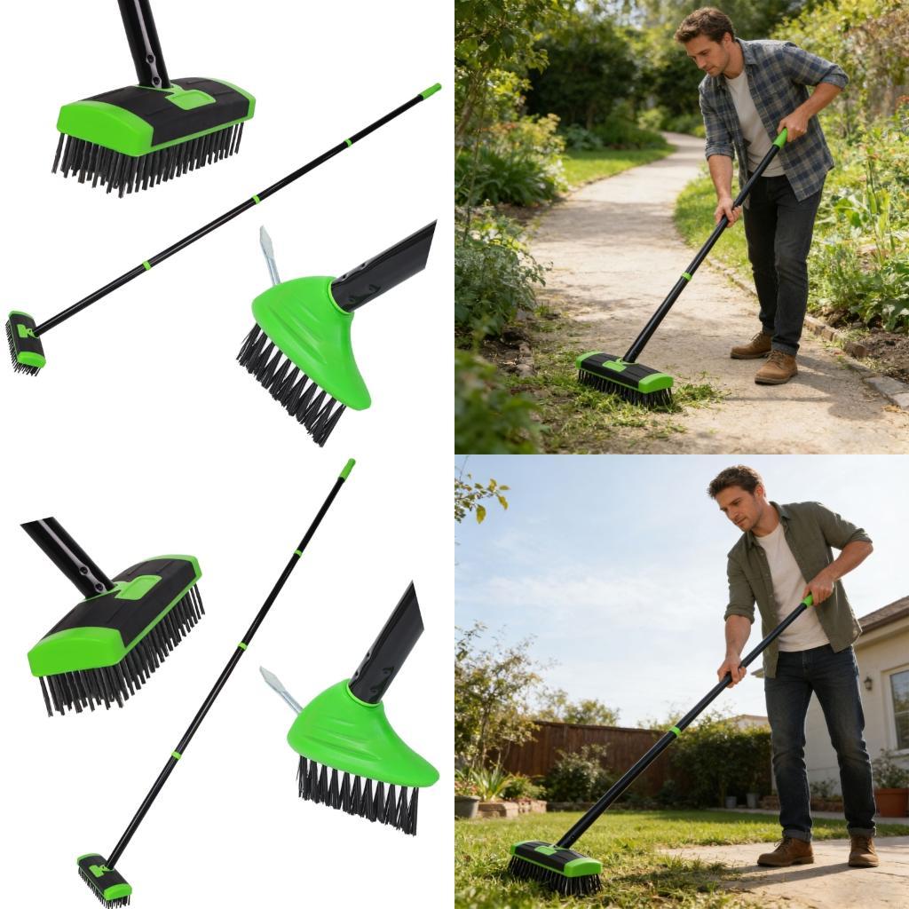 Gardening Tools Description - Spazzola da diserbo con setole in