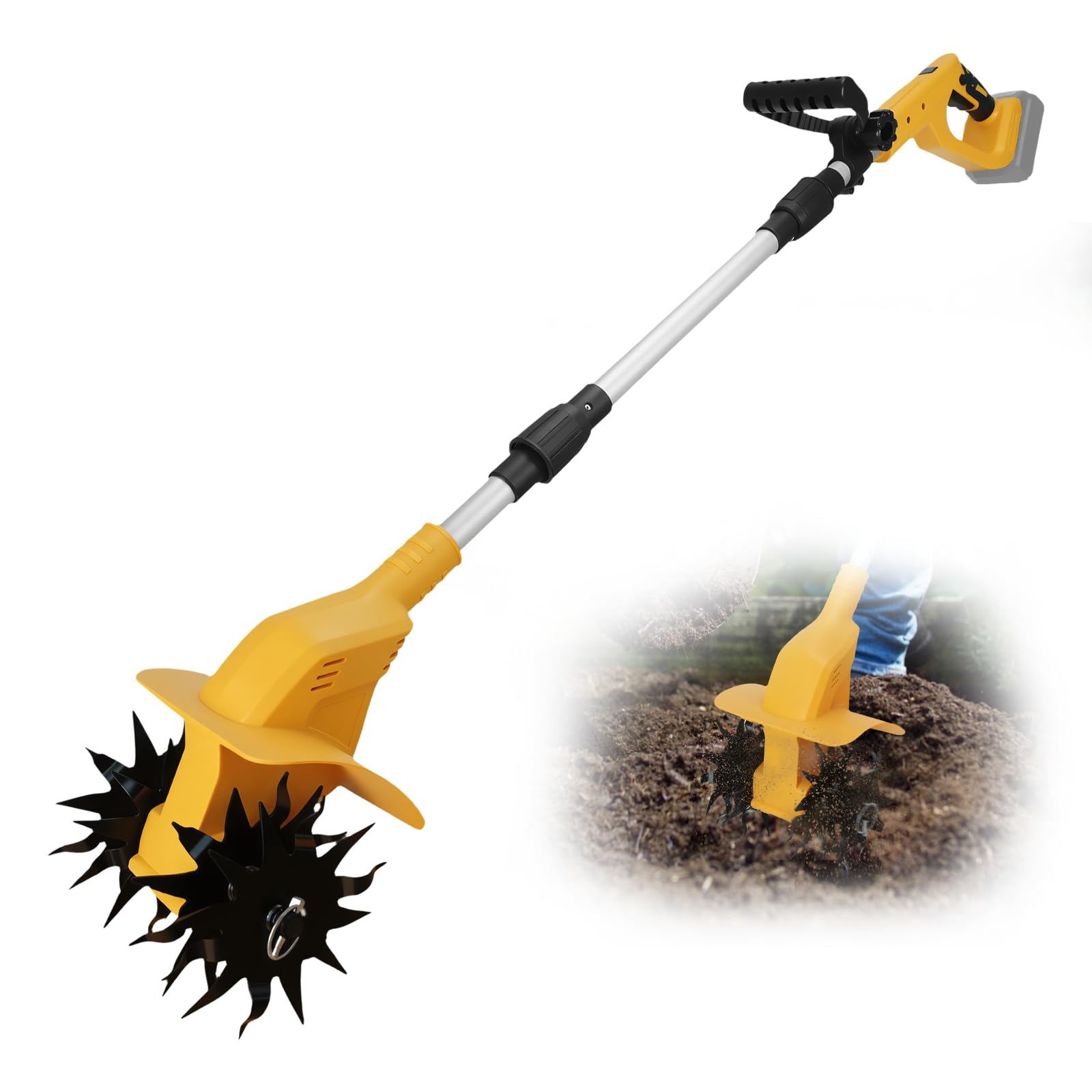 Gardening Tools Brands - Motozappa Senza Spazzole a 330 RPM,