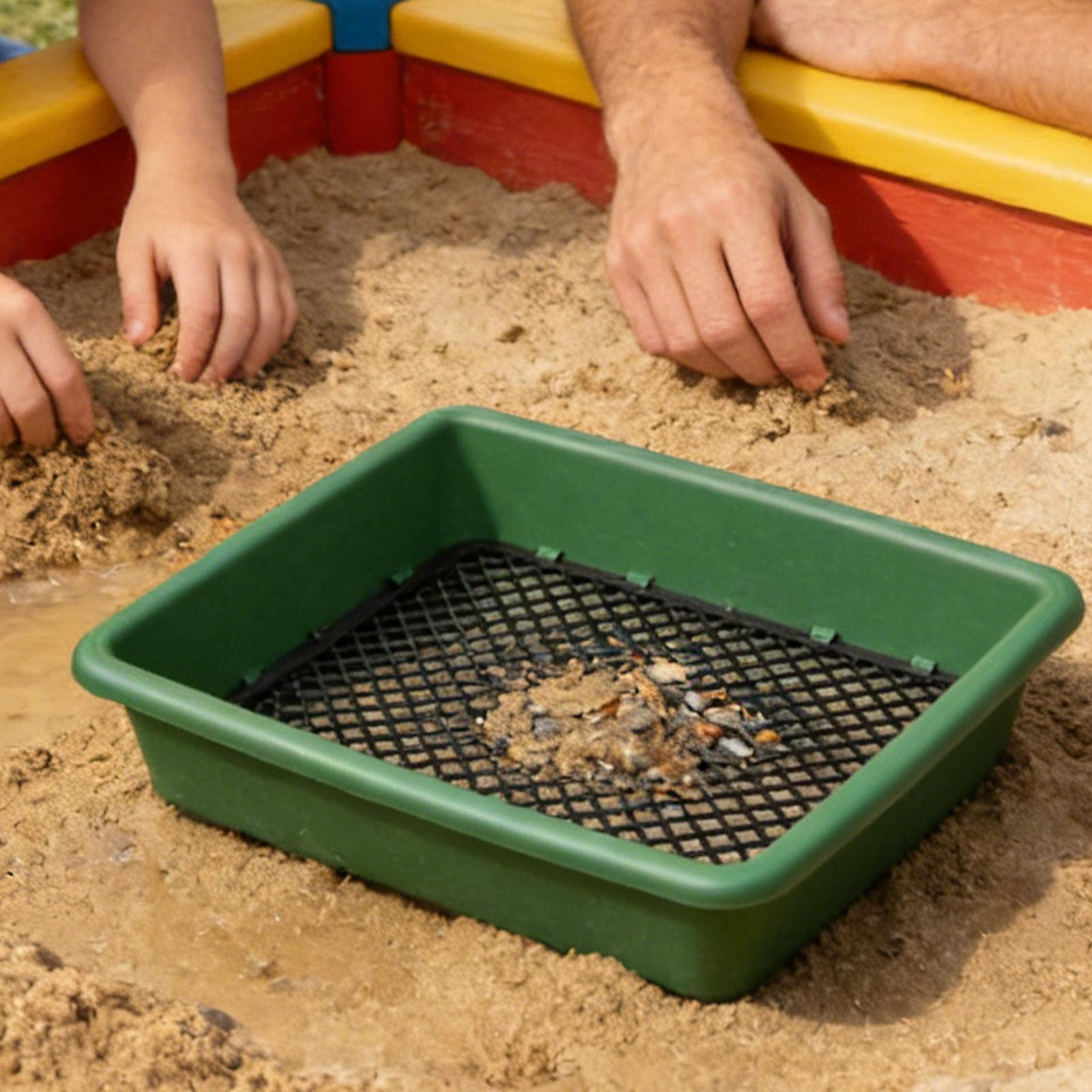 Garden Sieve Soil - Setaccio per rocce in acciaio inossidabile,