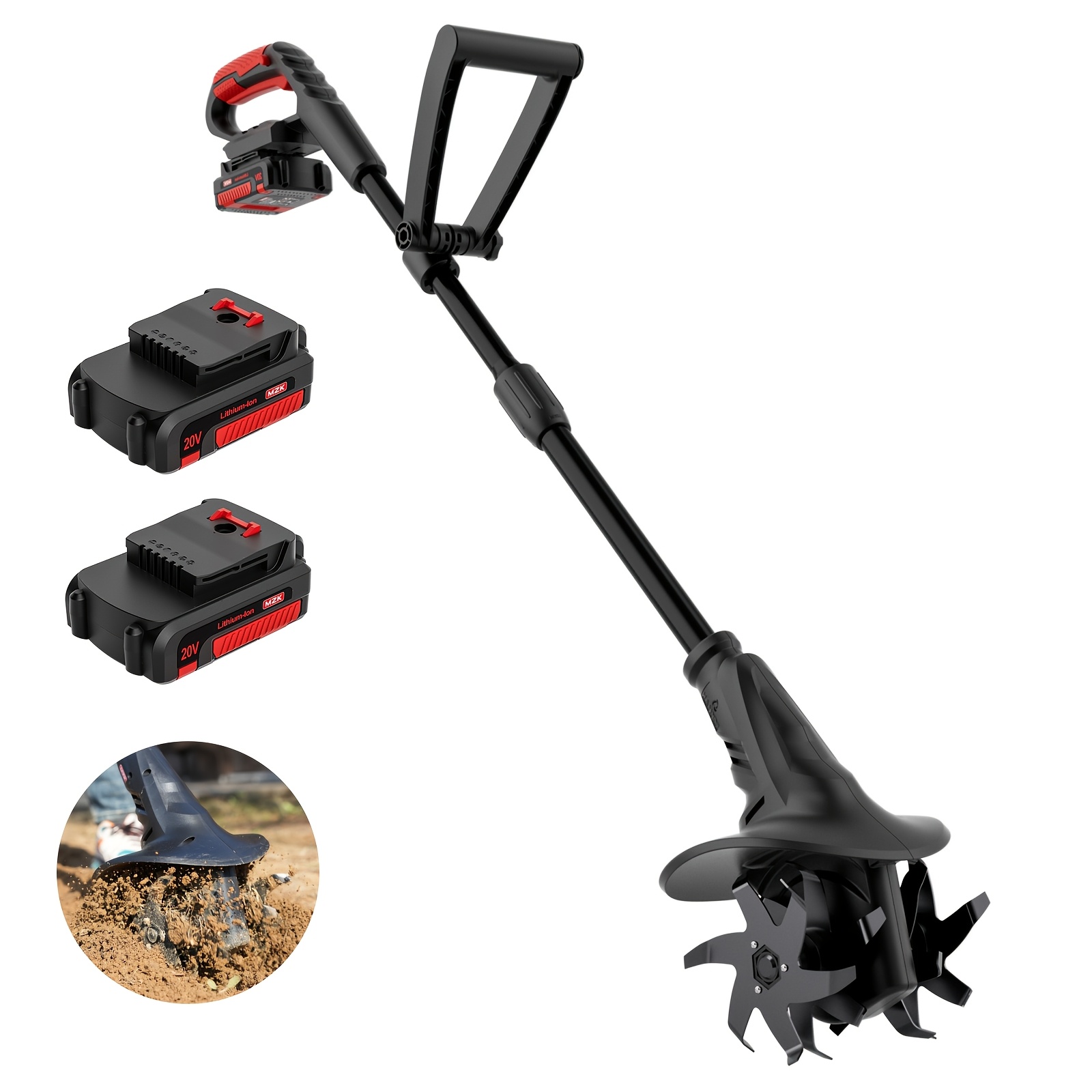 Gardening Tools Brands - Coltivatore a Batteria MZK 20V con
