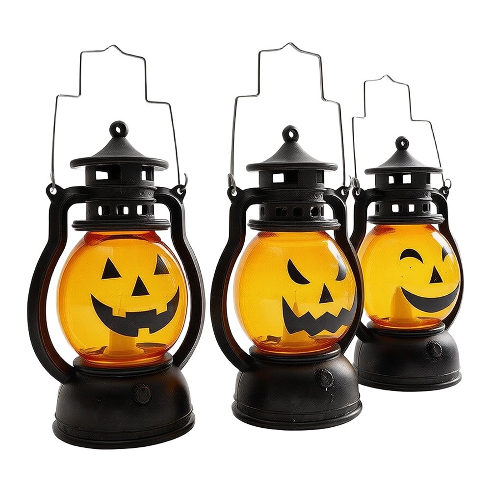Set di 3 Lanterne a LED a Form - Gardening Tools Yellow recensione e prezzo