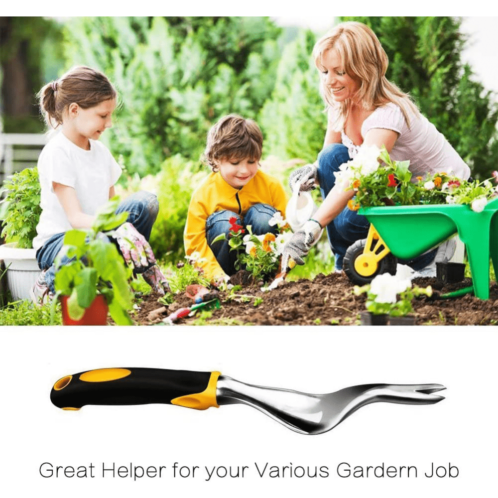 Attrezzi per diserbo del giard - Gardening Tools Yellow recensione e prezzo
